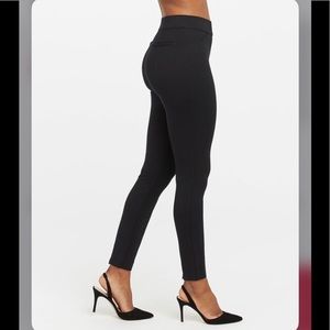1. Spanx Backseam Skinny Pant in Ponte Classic Black